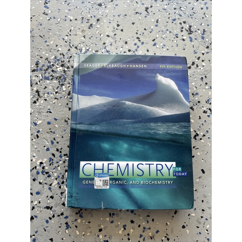 Chemistry for Today: General, Organic, and Biochemistry 9th‎ Edition Textbook